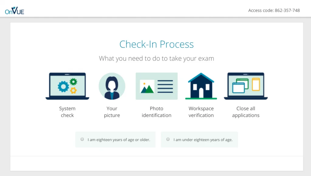 Pearson VUE System Test