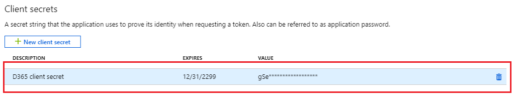 App Registrations — Certificates & Secrets — Ana Ekranı (Normal Listeleme)