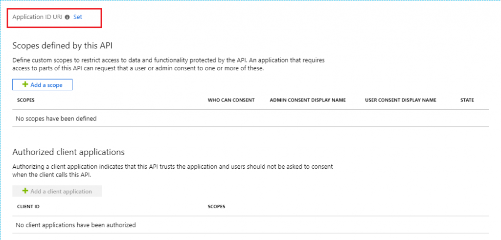 App Registrations — Expose an API — Ana Ekran