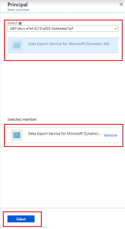 Key Vaults - Access Policies - Select Principal 2
