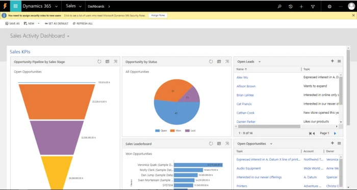 Dynamics 365 CE (CRM) Legacy Web UI — Ana Ekran