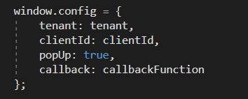 AuthenticationContext Config parametreleri