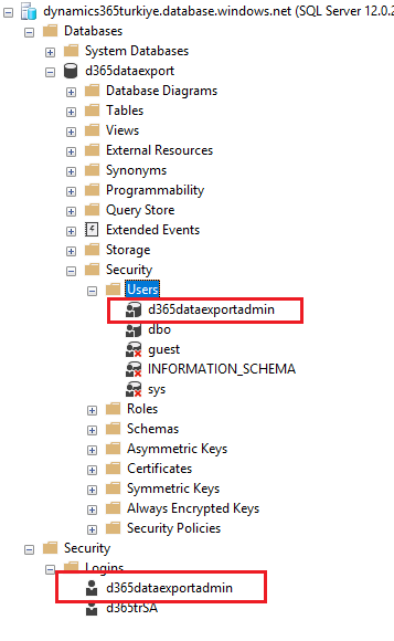 SQL Managament Studio — Azure Database Kullanıcı Tanımlama