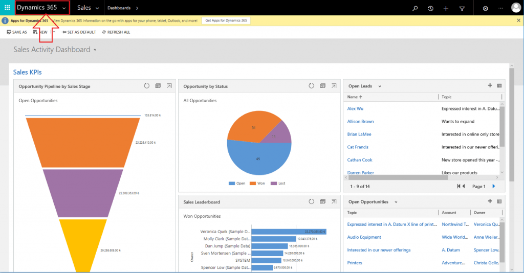 Dynamics 365 CE (CRM) Legacy Web UI