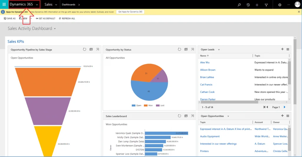 Dynamics 365 CE (CRM) Legacy Web UI