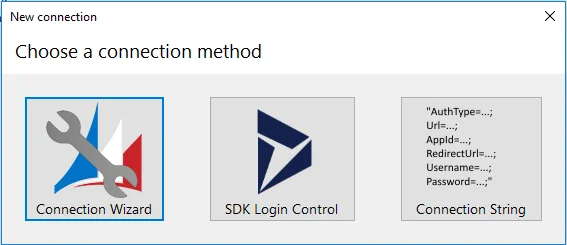 Connection Method (Bağlantı Yöntemi) Seçim Ekranı