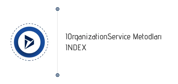 IOrganizationService Metodları için Index
