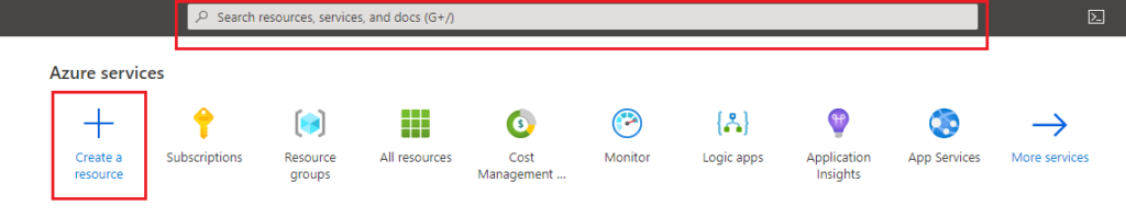 Azure Functions - Create Resource
