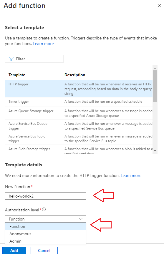 Azure Functions - HTTP Trigger Azure Functions - HTTP Trigger